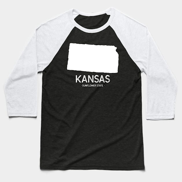 Kansas Baseball T-Shirt by nmcreations
